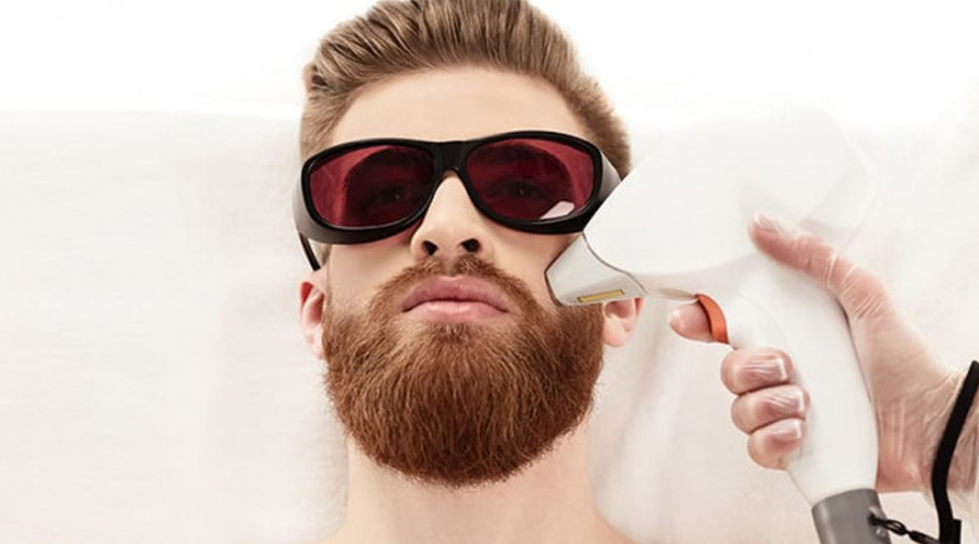 wellness professionals, laser hair removal or laser treatment to prevent beard rash 